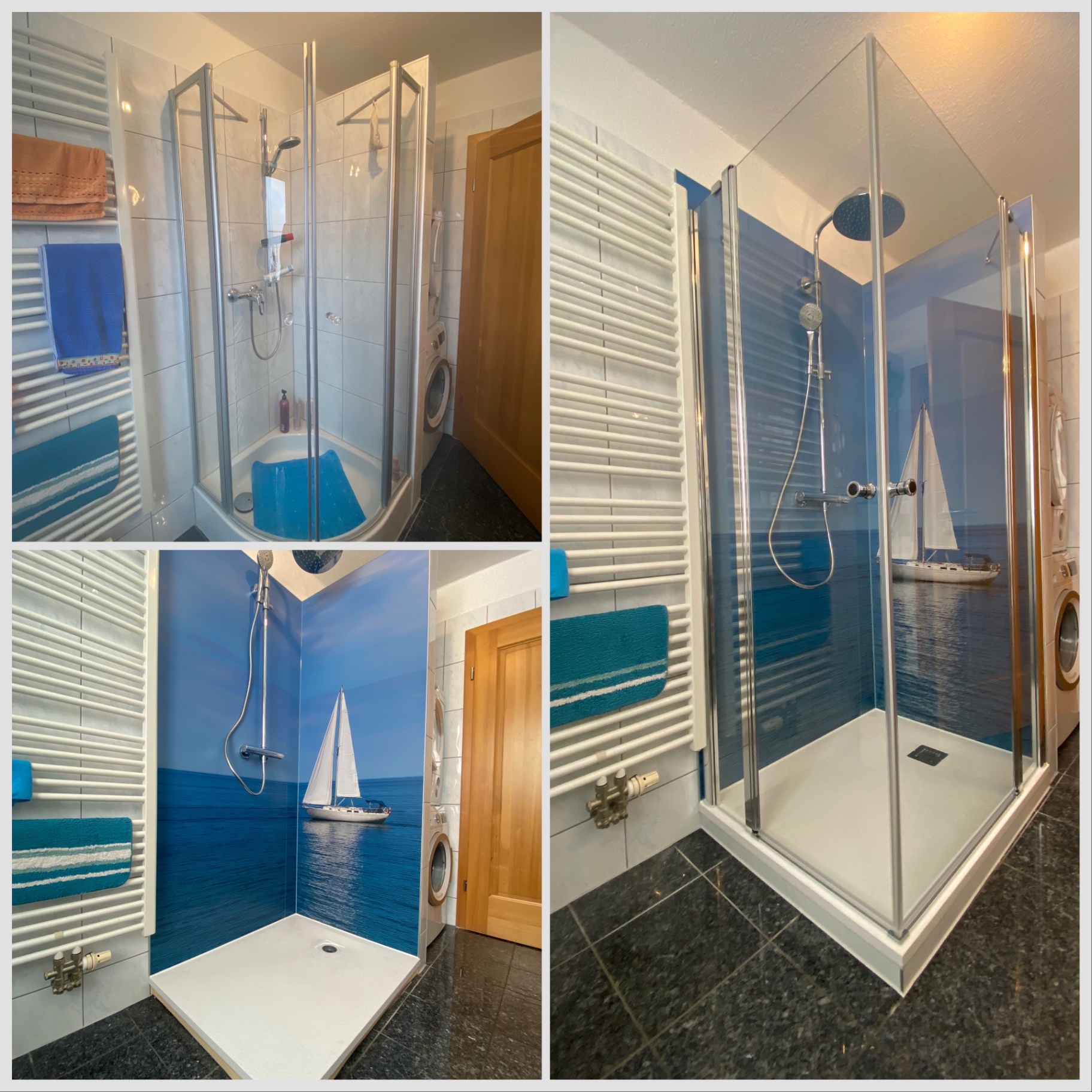 Dusche neu gedacht. Stilvoll, pflegeleicht und langlebig.